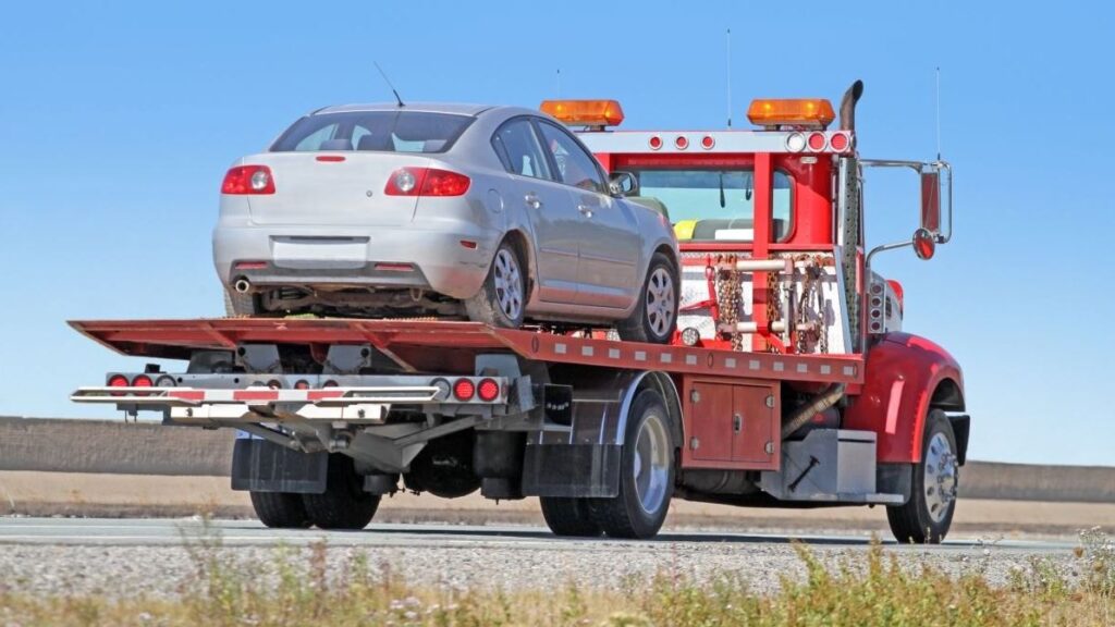 Flatbed Tow Truck